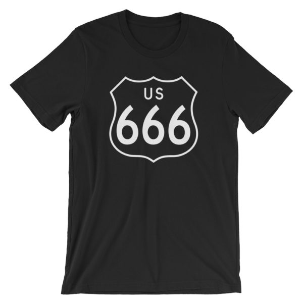 Highway 666 t-shirt - black
