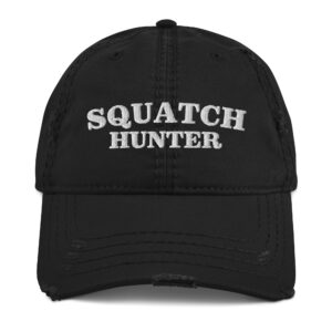 Squatch Hunter Distressed Dad Hat